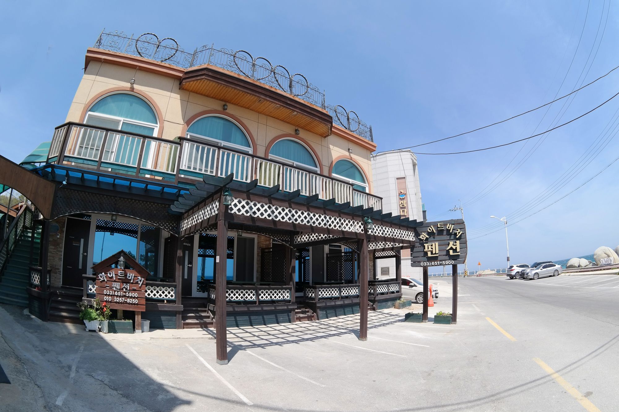 Gangneung White Beach Pension Exterior photo